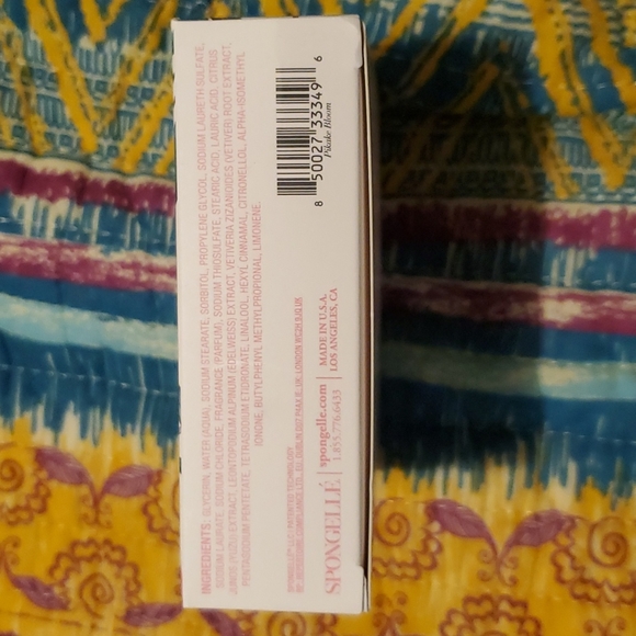 NIB Spongelle-All in One Beauty Treatment, 3oz, Pikake Bloom - Picture 3 of 7
